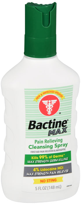 Bactine Max 4% Lidocaine Spray